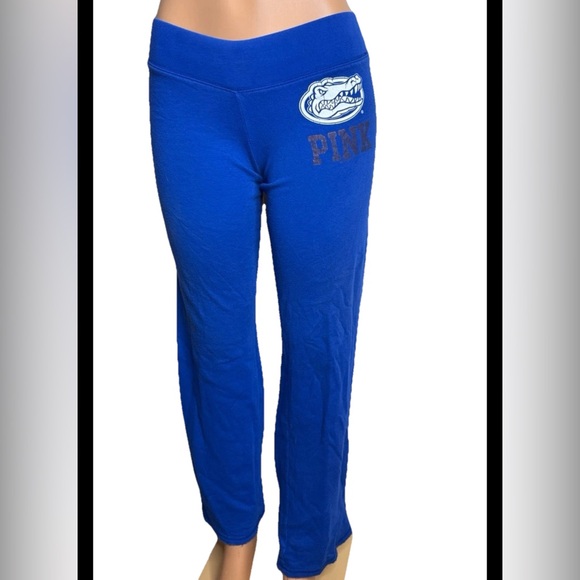 Victoria's Secret Blue Joggers with White Print - Picture 4 of 7